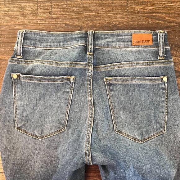 JUDY BLUE RELAXED FIT MID RISE STYLE JB82103MD SIZE 3/26 - Picture 9 of 10